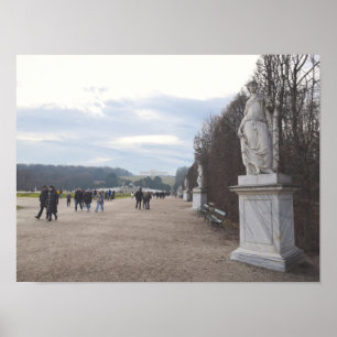 Schonbrunn Place Gardens, Vienna, Austria. Poster