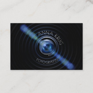 Schönes Design Fotografie Visitenkarte Business Card