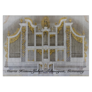 Schongau organ with title cutting board