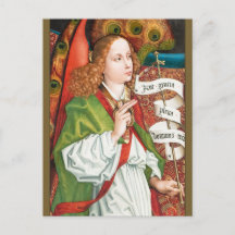 Schongauer Annunciation angel CC1184 Orlier altar