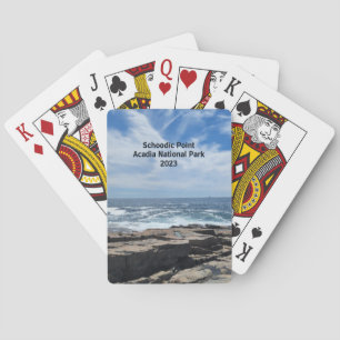 Schoodic Peninsula, Acadia National Park, Maine Playing Cards