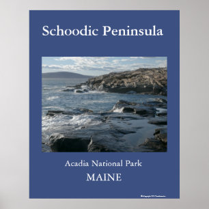 Schoodic Peninsula Poster