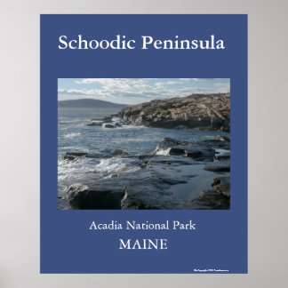 Schoodic Peninsula Poster