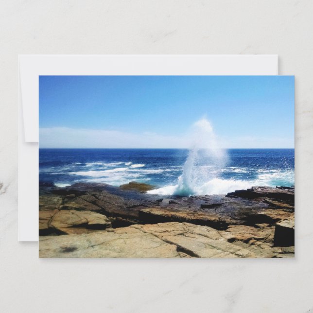 Schoodic Point Card (Front)