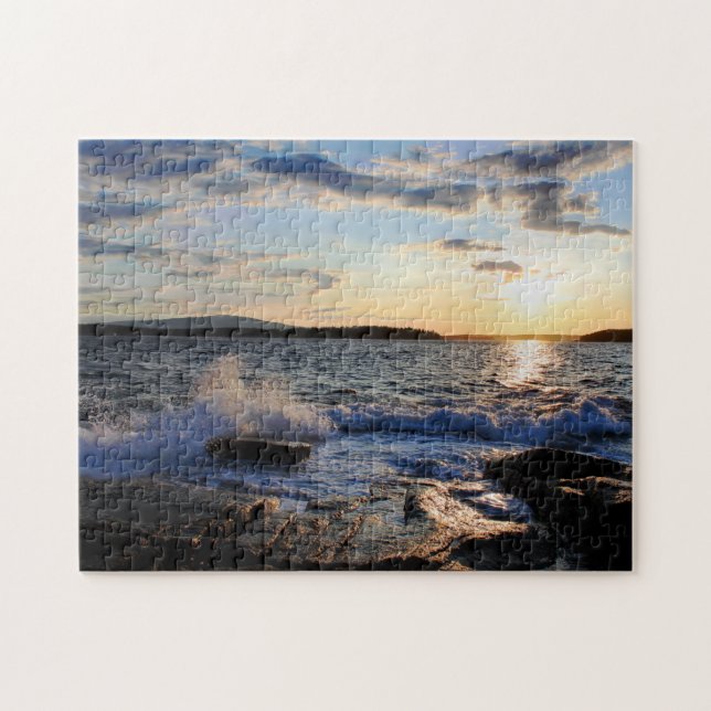 'Schoodic Sunset' Jigsaw Puzzle (Horizontal)