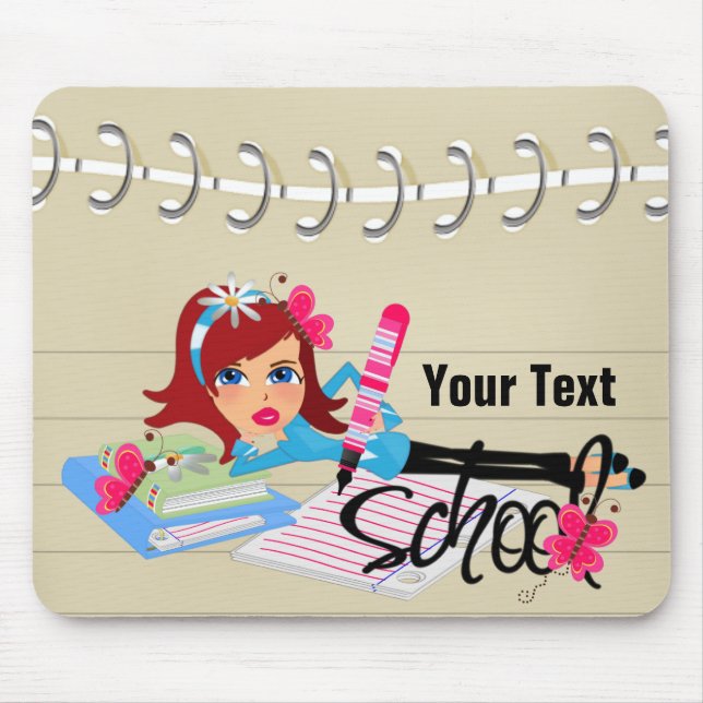 School #2 Mouse Pad (Front)