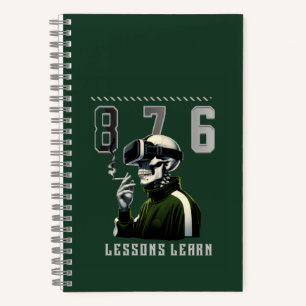 School 876 LESSONS LEARN Spiral Notebook