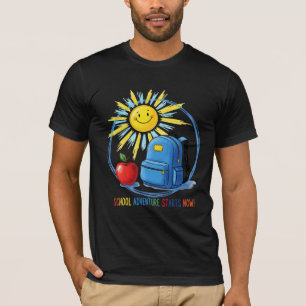 School Adventure Starts Now - Back to School Gift T-Shirt
