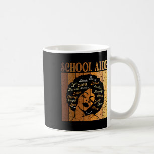School Aide Afro African American Women Black Hist Coffee Mug