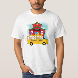 School and School Bus T-shirts and Gifts