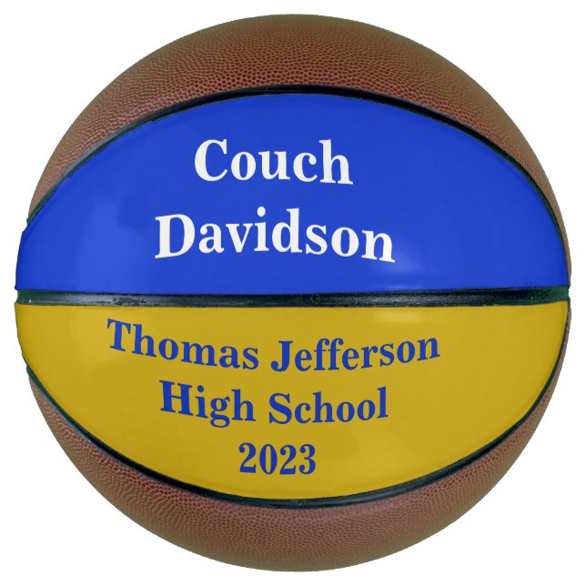 School Basketball Coach Awards (Front)