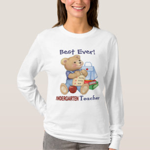 School Bear - Kindergarten Teacher T-Shirt