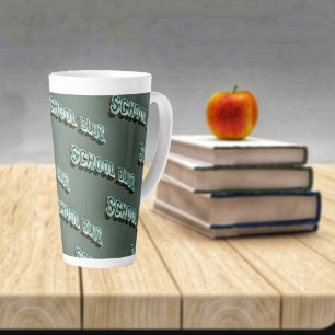 School Bluz-3D Latte Mug