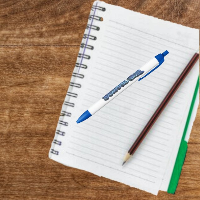 School Bluz-3DII Pen (It's nice to have your own customized pen-makes writing more fun!)