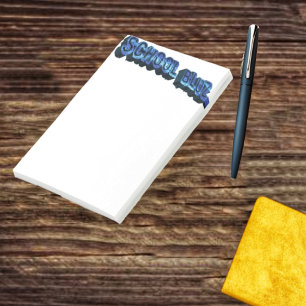 School Bluz-3DII  Post-it Notes