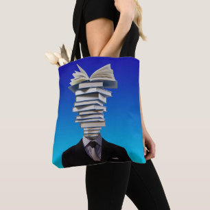 School Book Lover Teacher Student Tote Bag