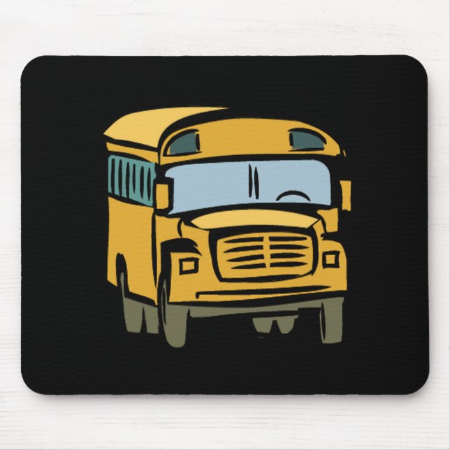 School Bus 2 Mouse Pad (Front)
