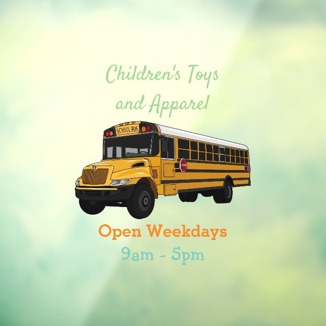 School bus cartoon illustration (Sheet 3)