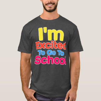 School Bus Costume Stickers T-Shirt