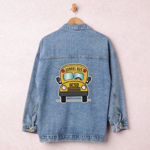 School Bus Denim Jacket