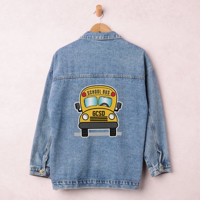 School Bus  Denim Jacket (Hangar)