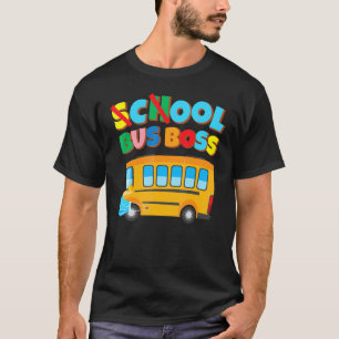 School Bus Driver  100 Days Of School Face Mask T-Shirt