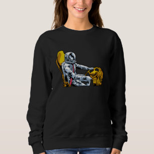 School Bus Driver Astronaut Space   Work Job Bus D Sweatshirt