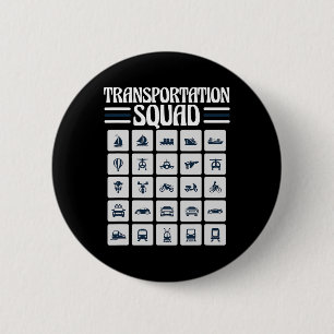 School Bus Driver Back To School Funny Transportat 6 Cm Round Badge