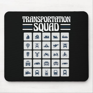 School Bus Driver Back To School Funny Transportat Mouse Pad