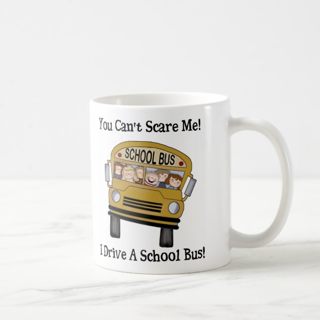 School Bus Driver Coffee Cup (Right)