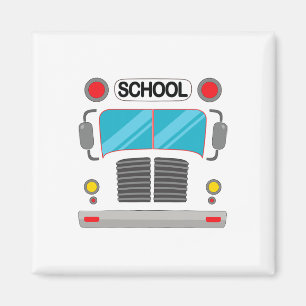School Bus Driver Costume Halloween Fun Adults And Magnet