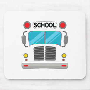 School Bus Driver Costume Halloween Fun Adults And Mouse Pad