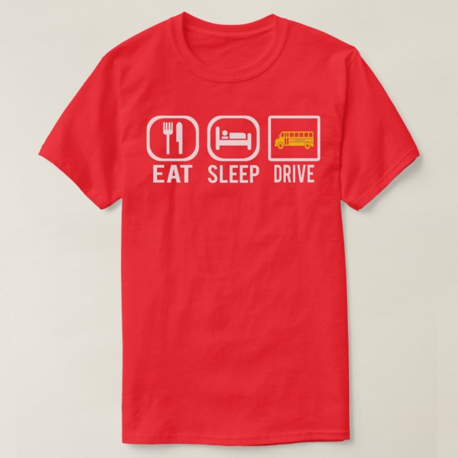 School Bus Driver Gift Idea 10 T-Shirt (Design Front)
