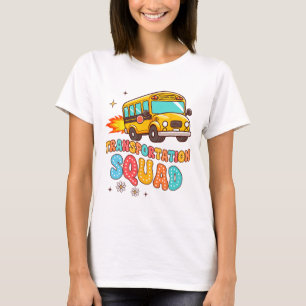 School Bus Driver Life Yellow Bus Transportation S T-Shirt