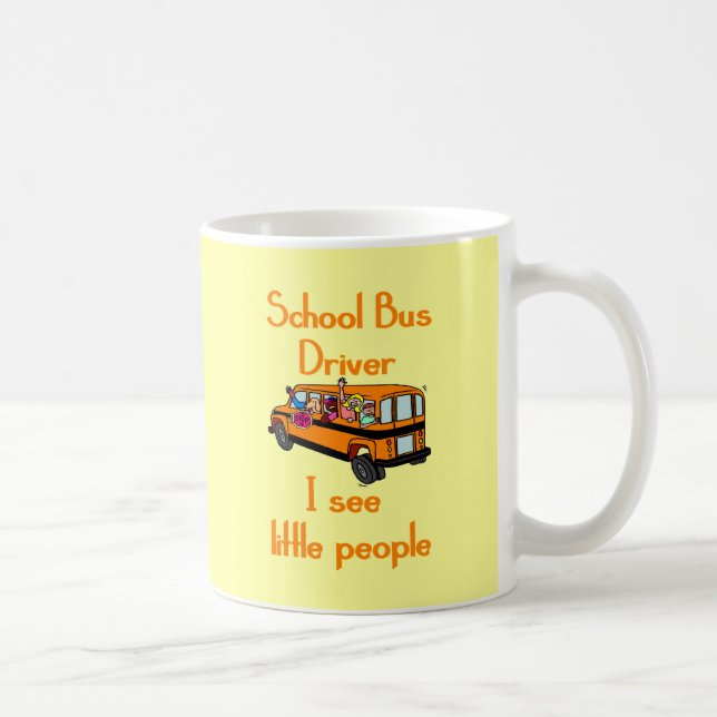 School Bus Driver Mug (Right)