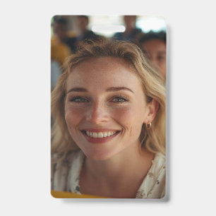 School Bus Driver Photo Customise ID Badge