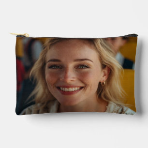 School Bus Driver Photo Customize Accessory Pouch