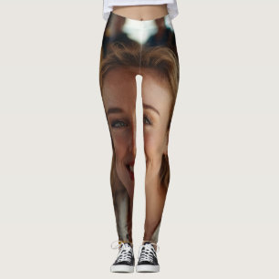 School Bus Driver Photo Customize Leggings
