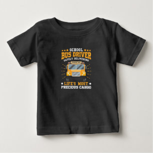 School Bus Driver Safely Delivering Baby T-Shirt
