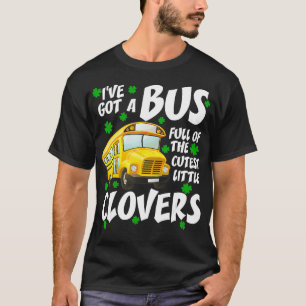 School Bus Driver Saint St Patricks Day 2023 Cutes T-Shirt