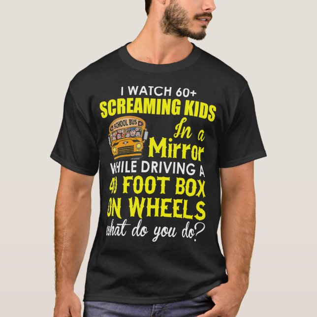 School Bus Driver School Bus Driver Appreciation T-Shirt (Front)