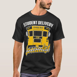 School Bus Driver Student Delivery Specialist Moti T-Shirt