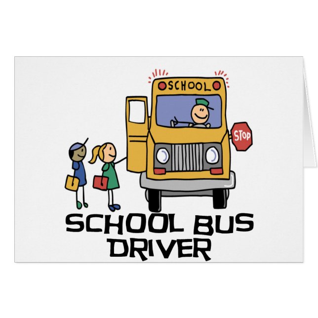 School Bus Driver T-shirts and Gifts. (Front Horizontal)