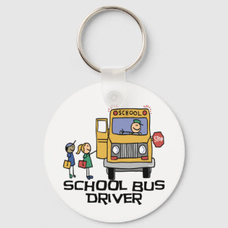 School Bus Driver T-shirts and Gifts. Key Ring