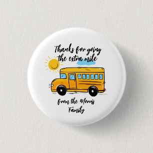 School Bus Driver Thank You Button   Bus Driver Ap