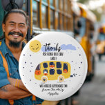 School Bus Driver Thank You Button | ‘Going the Ex<br><div class="desc">Show appreciation to the special school bus drivers who go above and beyond with this fun, heartfelt button. Featuring the phrase ‘Thank You for Going the Extra Mile’ with a cheerful school bus graphic, this button makes the perfect small gift or token of gratitude during Bus Driver Appreciation Week, holidays,...</div>