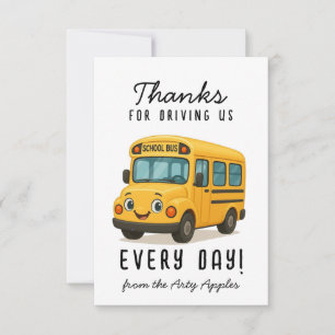 School Bus Driver Thank You , driving safely