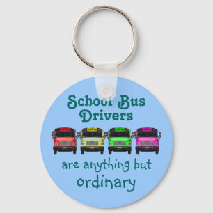 School Bus Drivers Key Ring