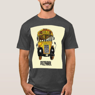 School Bus I Watch Screaming Kids Funny School Bus T-Shirt