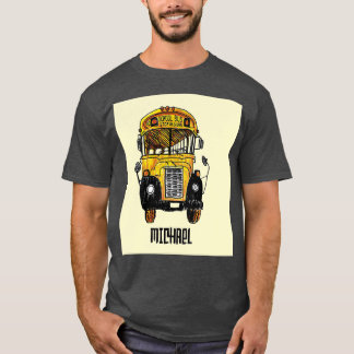 School Bus I Watch Screaming Kids Funny School Bus T-Shirt